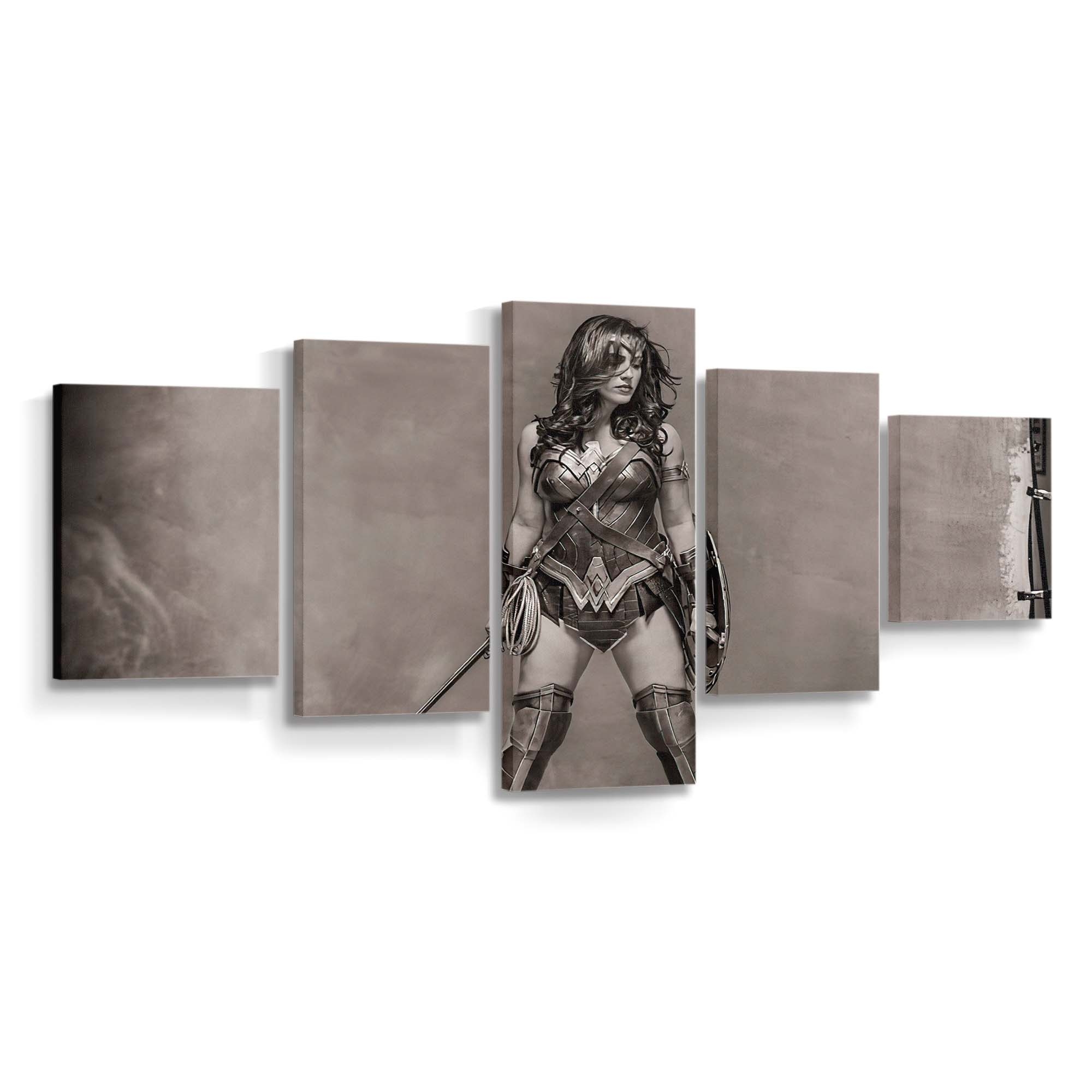 Wonder Woman Spartan Kick Leinwandbilder | Wanddeko Wonder Woman Spartan Kick Leinwandbilder | Wanddeko