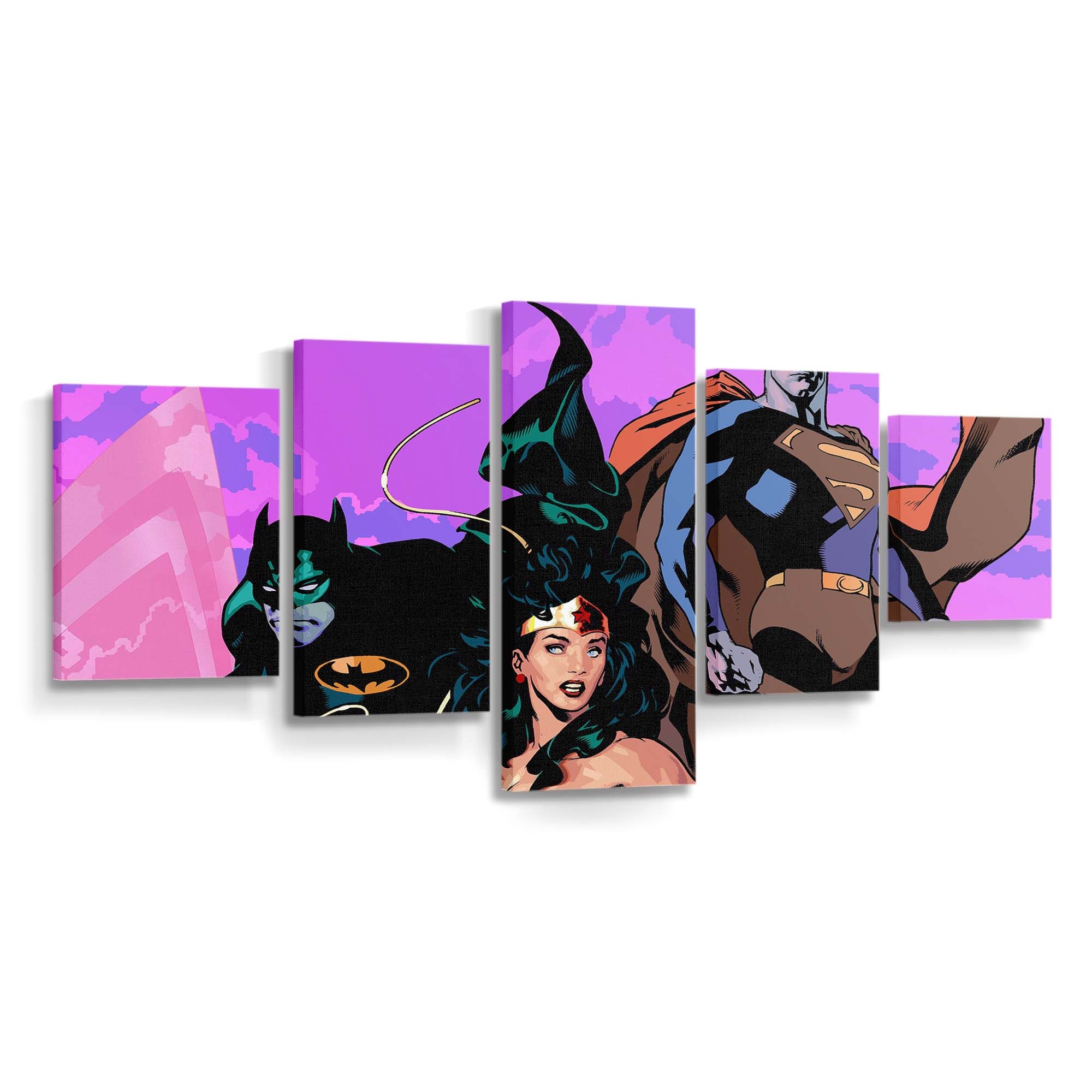 Wonder Woman Superman Batman Leinwandbilder | Wanddeko Wonder Woman Superman Batman Leinwandbilder | Wanddeko