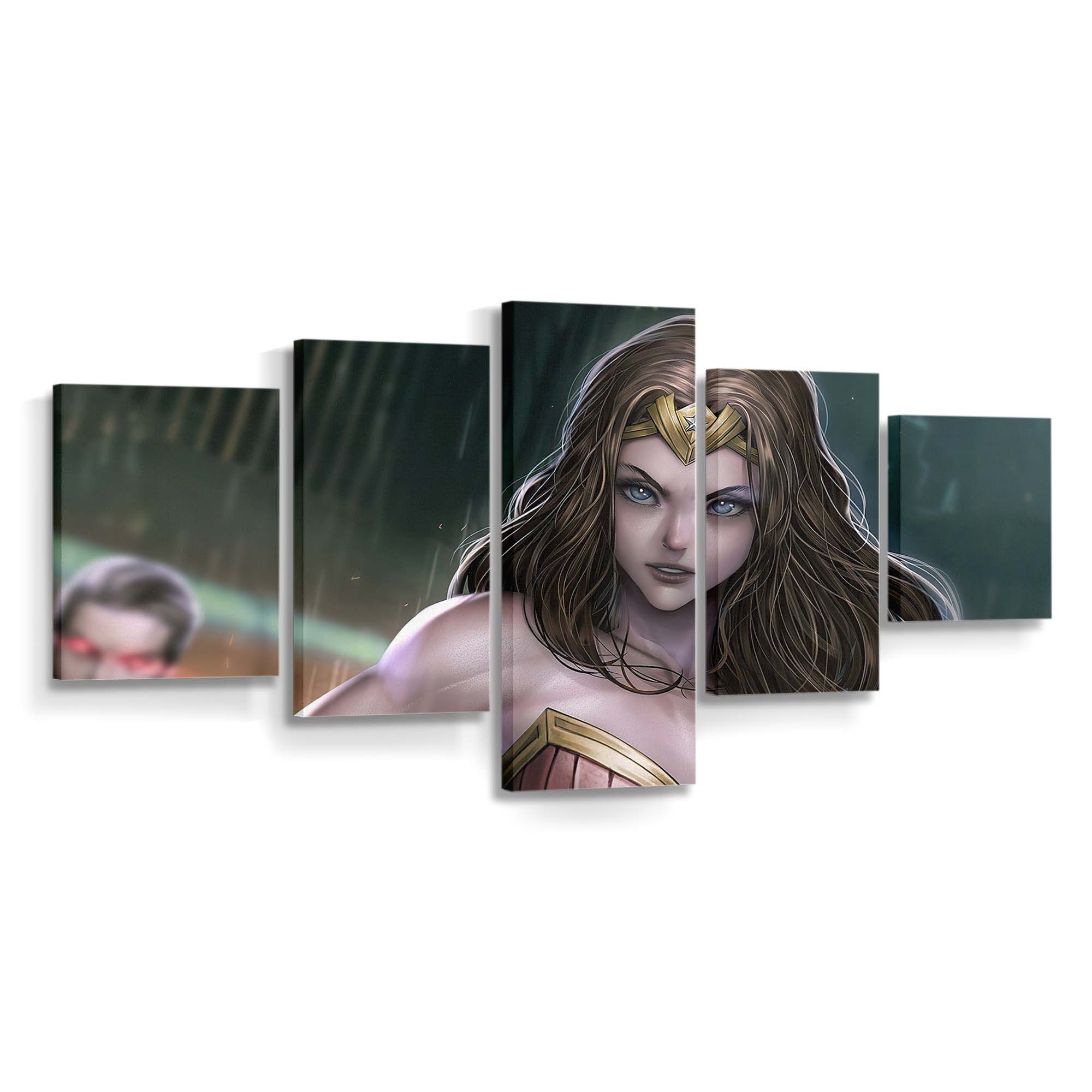 Wonder Woman Trinity Fanart Leinwandbilder | Wanddeko Wonder Woman Trinity Fanart Leinwandbilder | Wanddeko