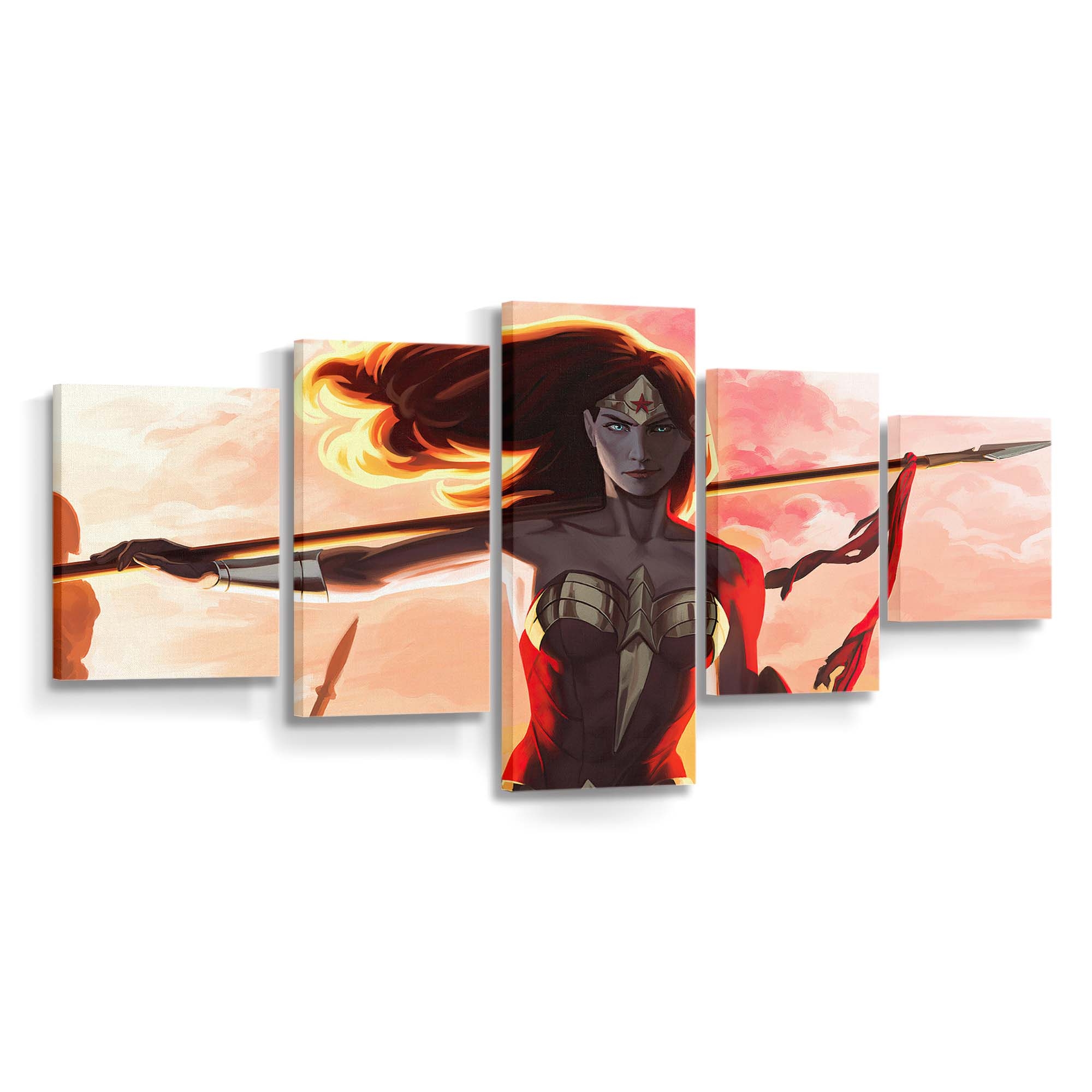 Wonder Woman With Bow Leinwandbilder | Wanddeko Wonder Woman With Bow Leinwandbilder | Wanddeko