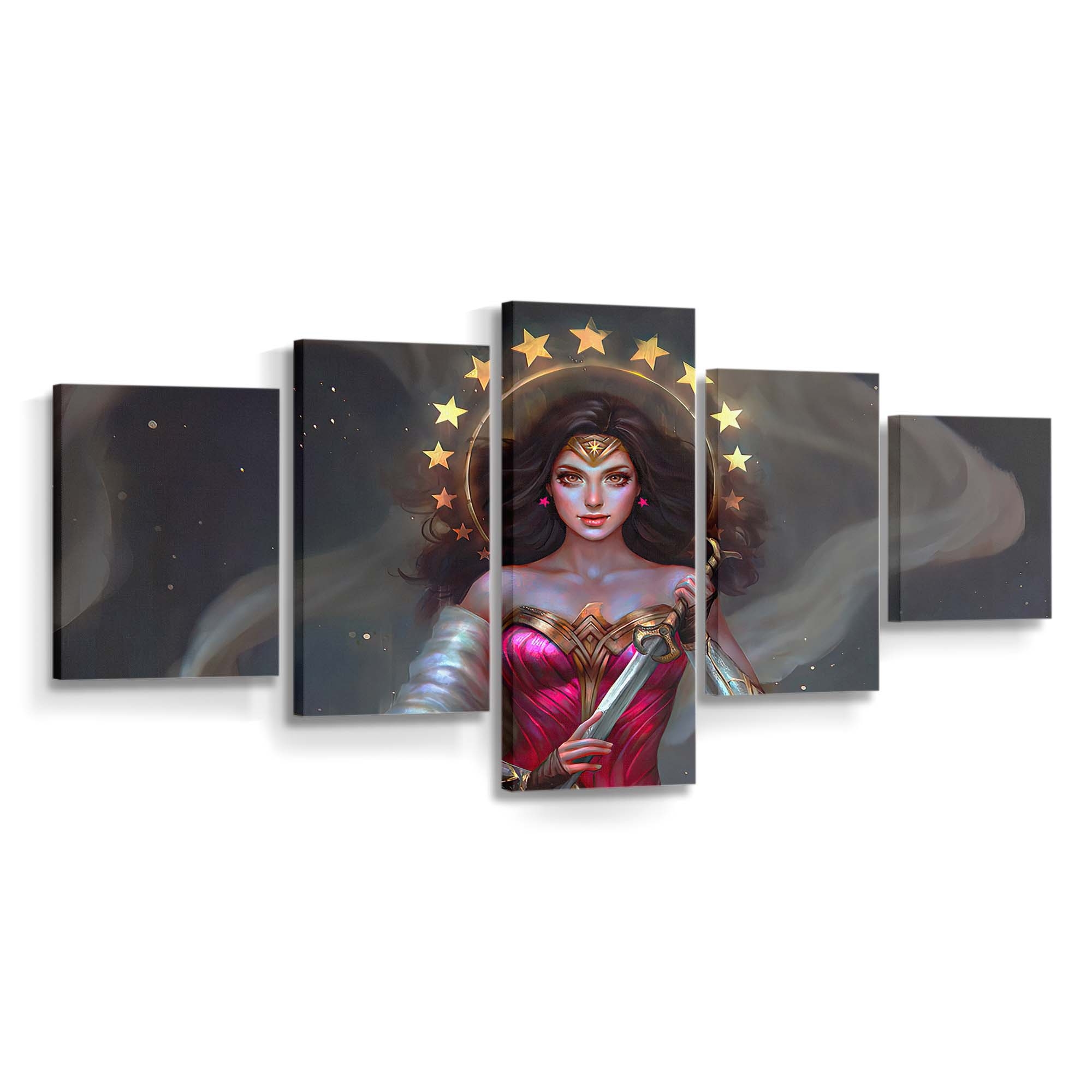 Wonder Woman With Sword Leinwandbilder | Wanddeko Wonder Woman With Sword Leinwandbilder | Wanddeko