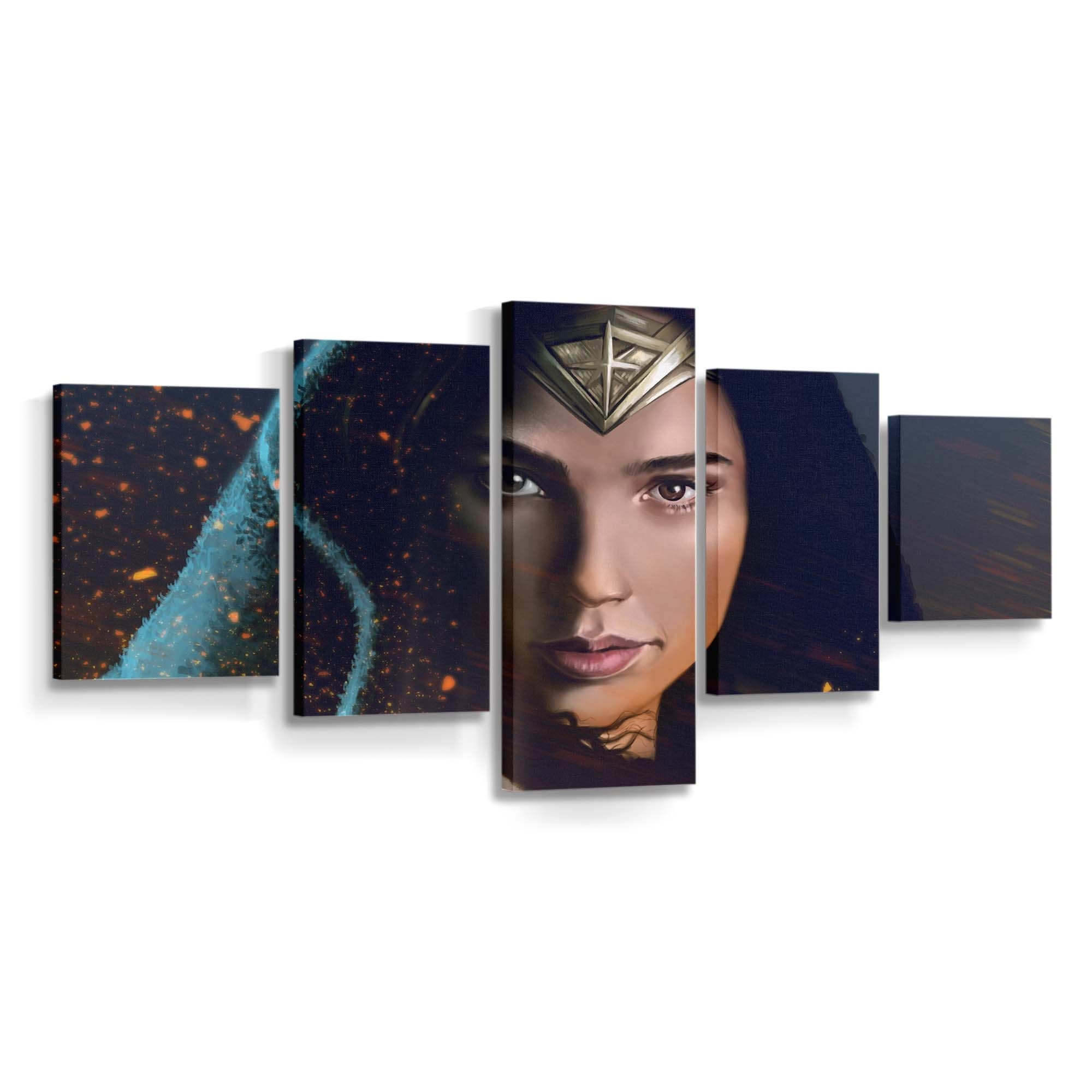 Wonder Woman Art 5 Leinwandbilder | Wanddeko Wonder Woman Art 5 Leinwandbilder | Wanddeko
