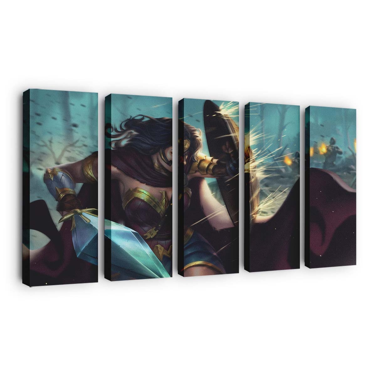 Wonder Woman Fanart Leinwandbilder | Wanddeko