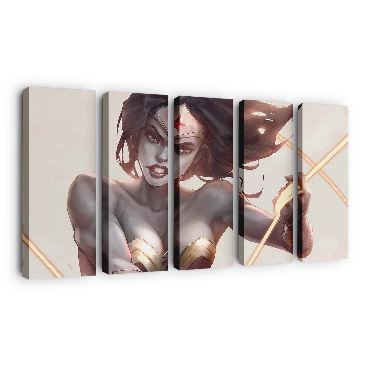 Angry Wonder Woman Leinwandbilder | Wanddeko