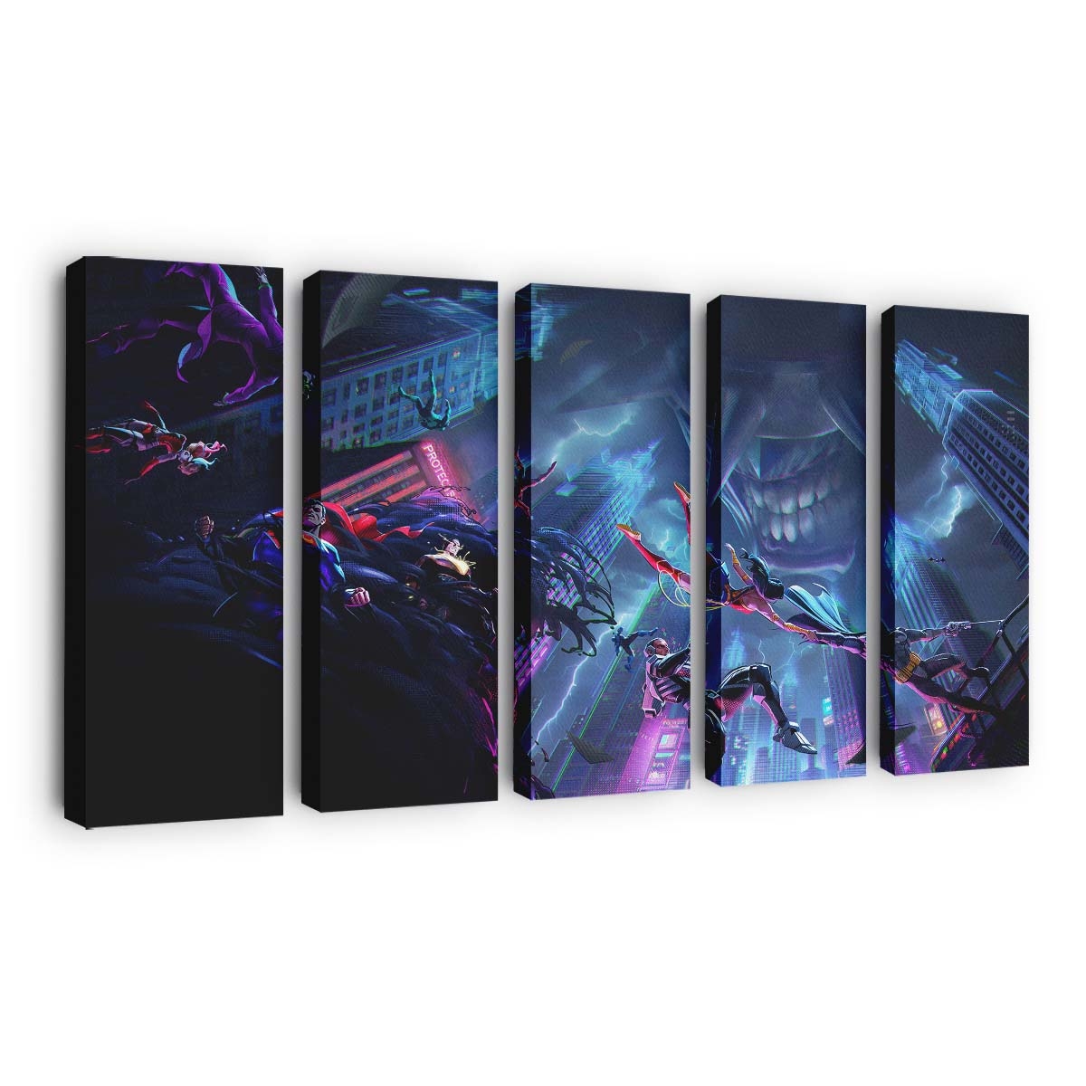 Dc Dark Legion Leinwandbilder | Wanddeko