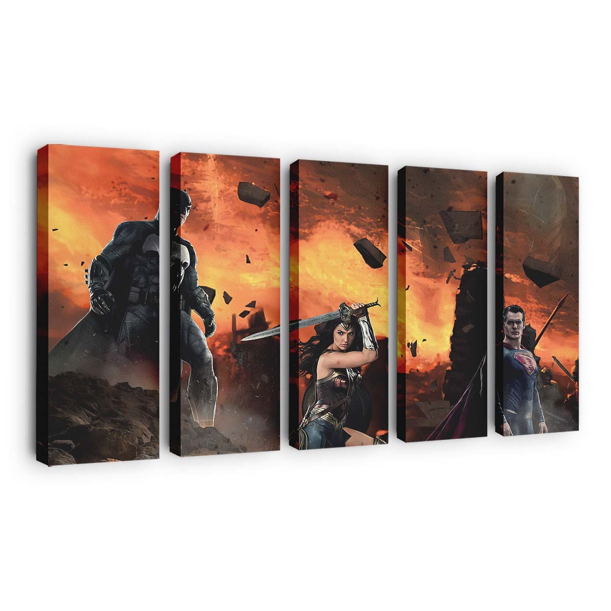 Dc Trio Leinwandbilder | Wanddeko