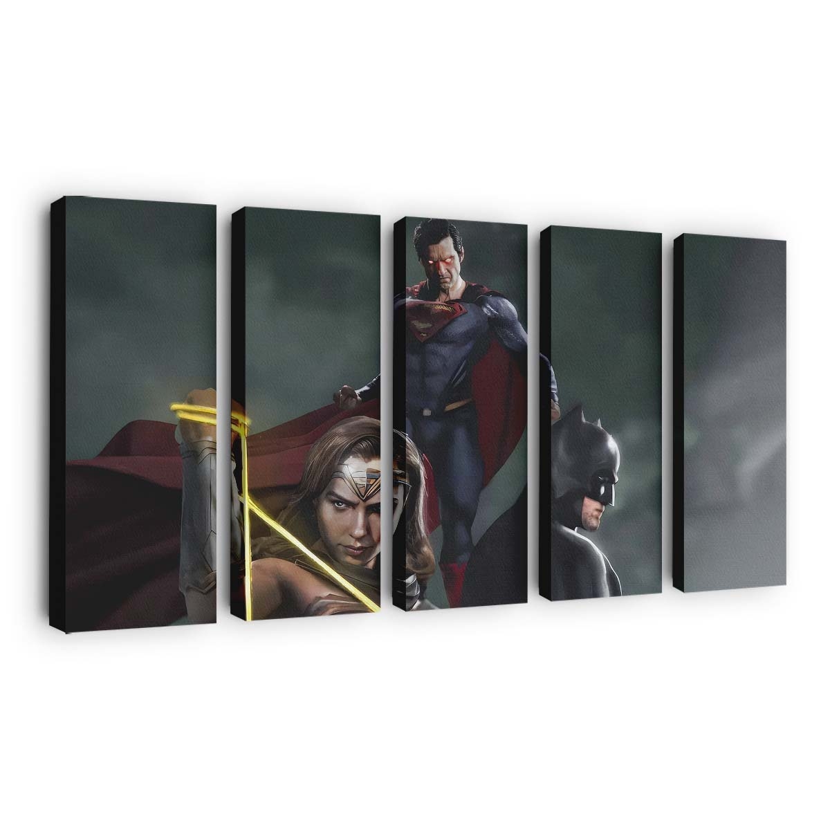 Dceu Trinity Concept Art Leinwandbilder | Wanddeko