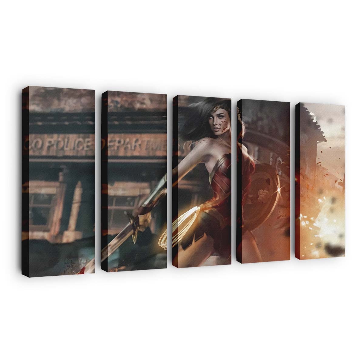 Gal Gadot Concept As Wonder Woman Leinwandbilder | Wanddeko