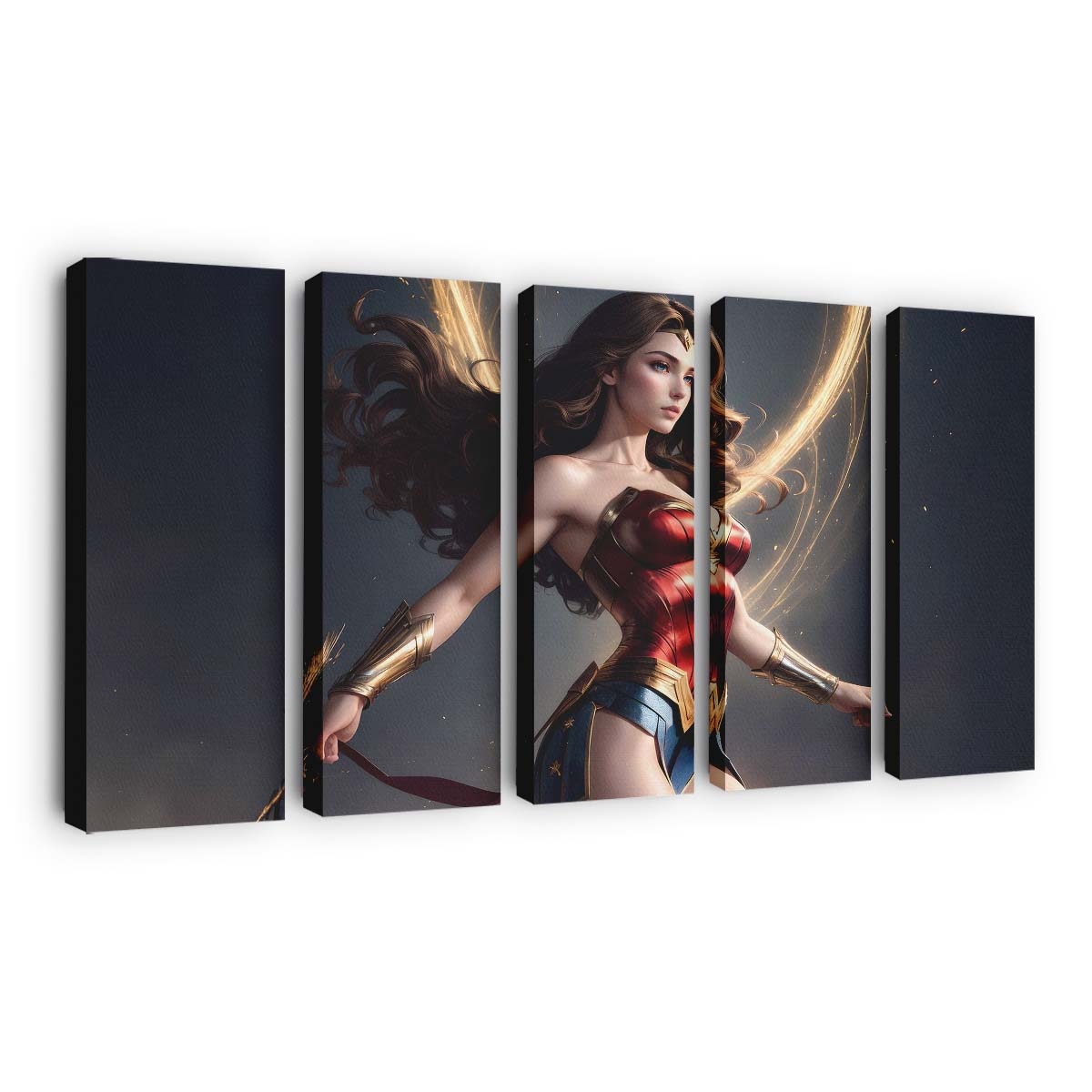 Powerful Warrior Wonder Woman Leinwandbilder | Wanddeko