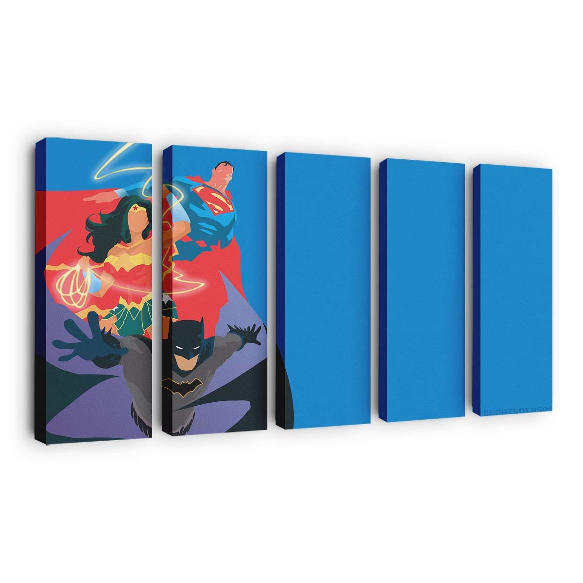 The Trinity Minimalism Leinwandbilder | Wanddeko