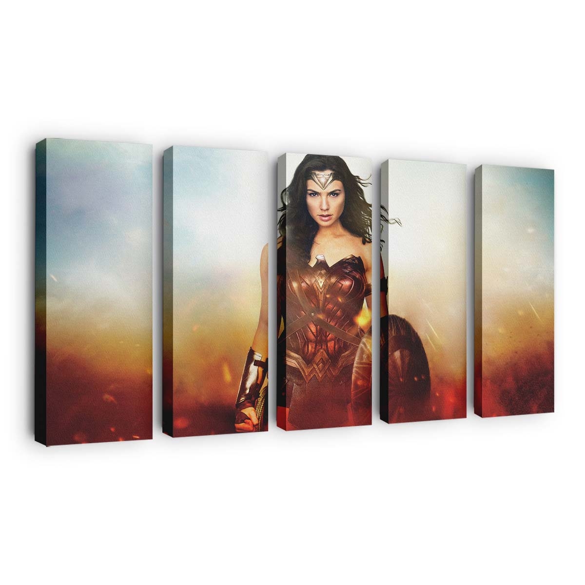 Wonder Woman 5 Leinwandbilder | Wanddeko
