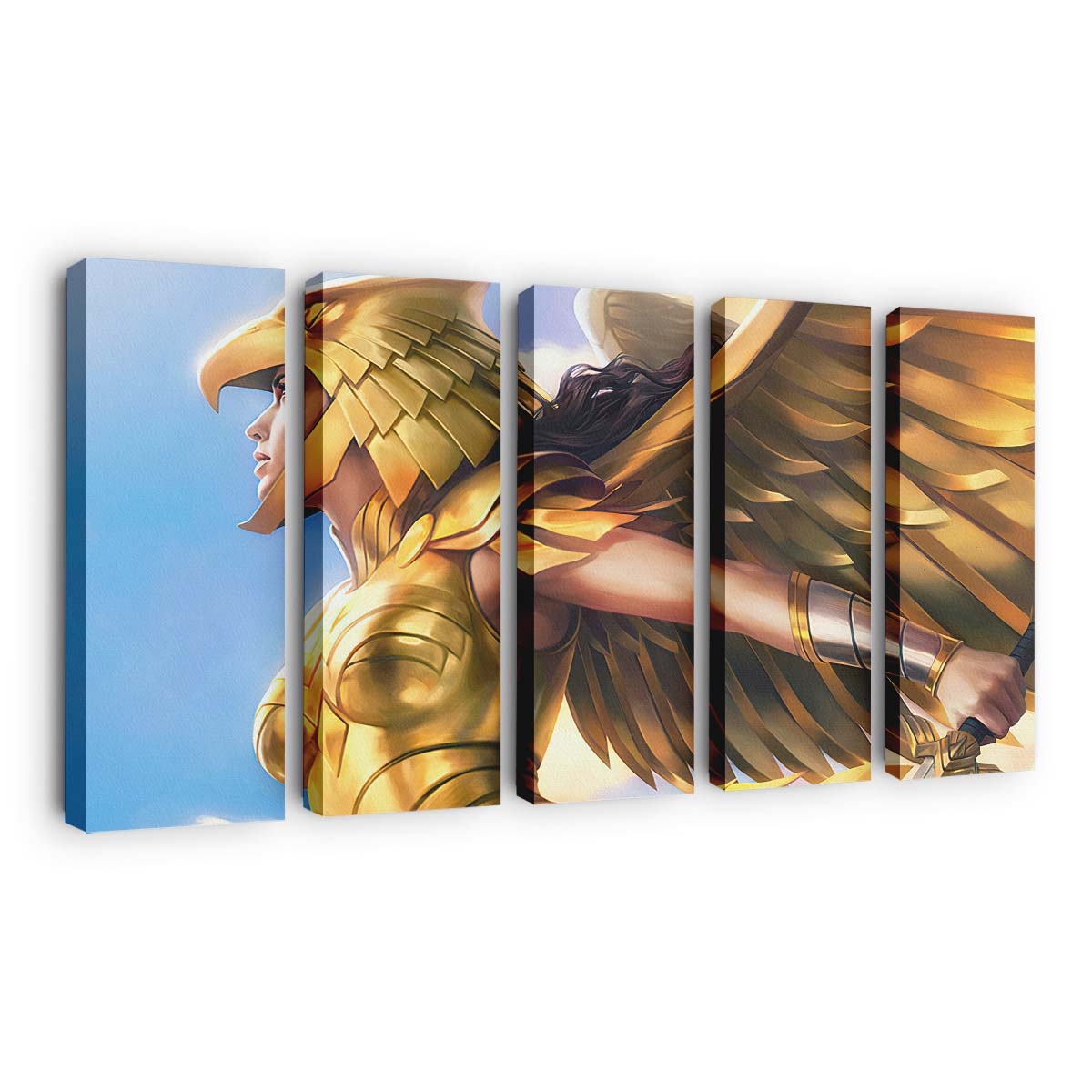 Wonder Woman 1984 Gold Suit 2 Leinwandbilder | Wanddeko