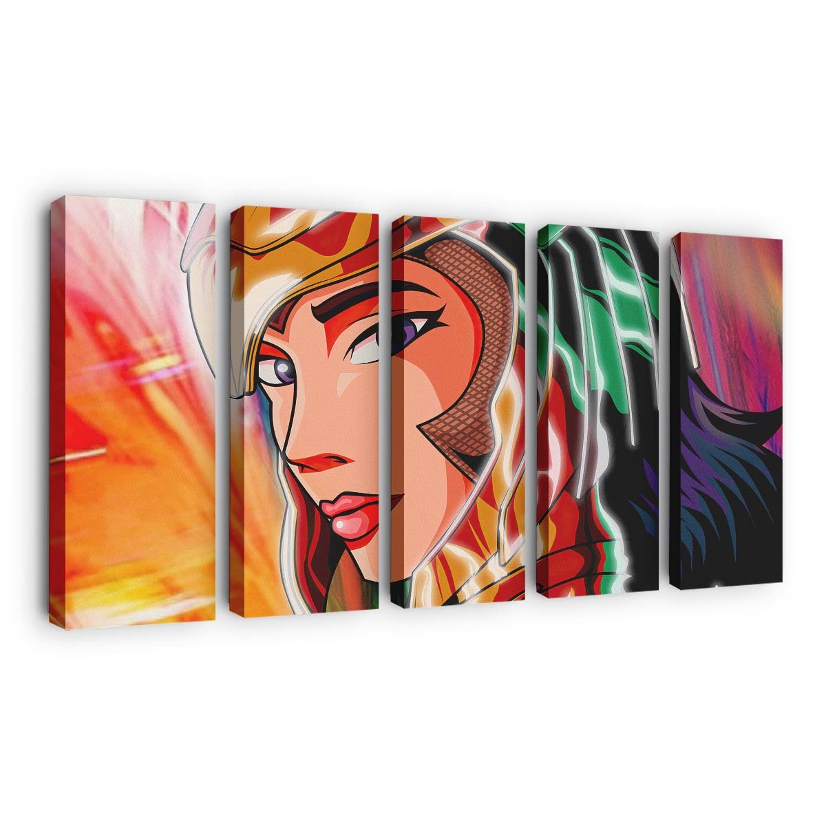 Wonder Woman 1984 Illustration Art Leinwandbilder | Wanddeko