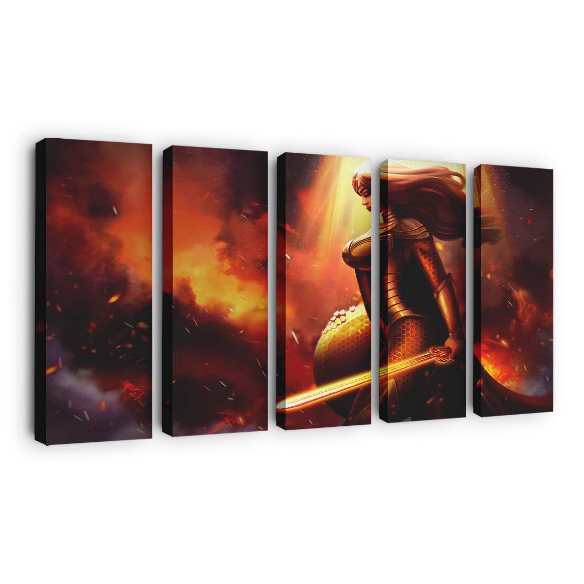 Wonder Woman 1984Fanart Leinwandbilder | Wanddeko