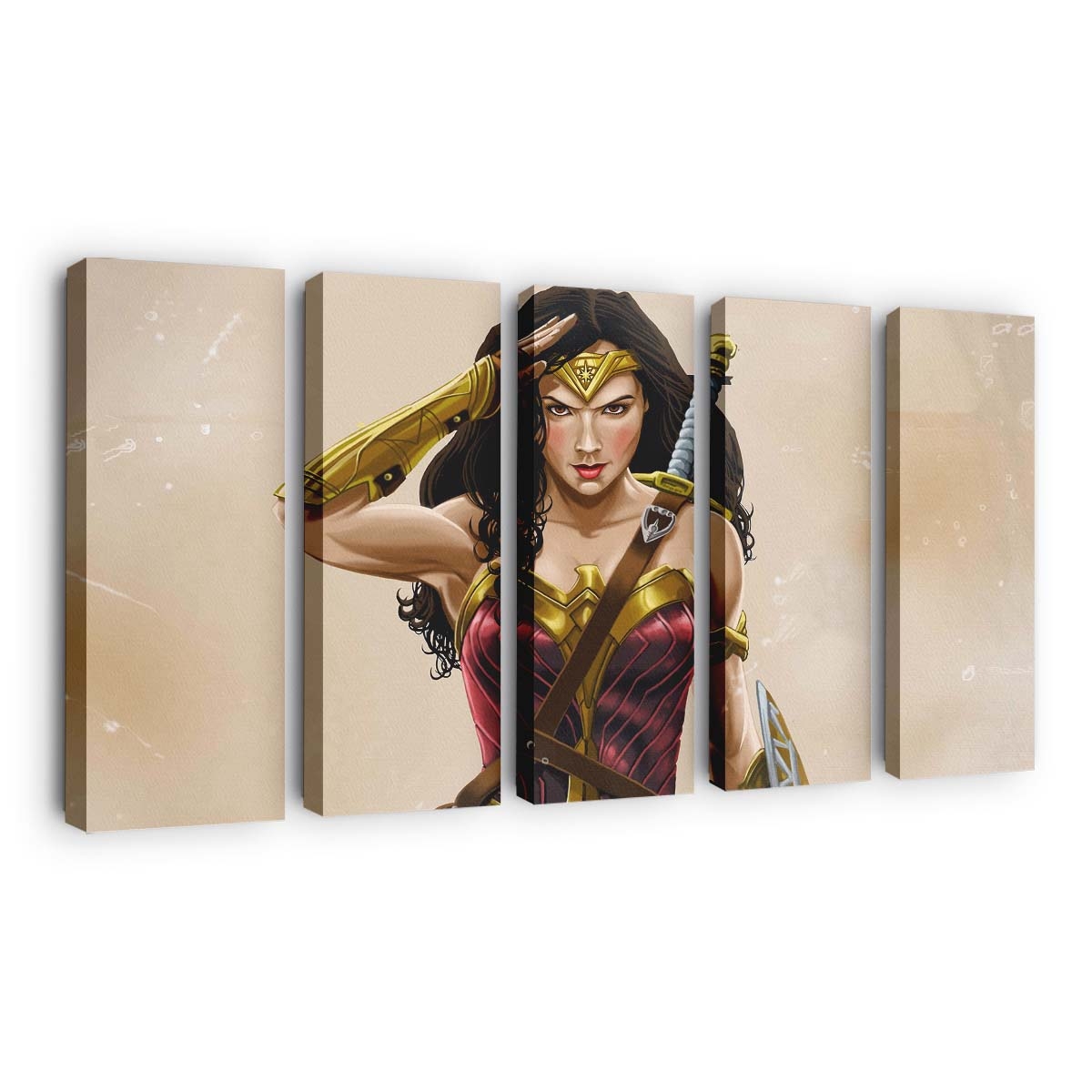 Wonder Woman 2020 4 Leinwandbilder | Wanddeko
