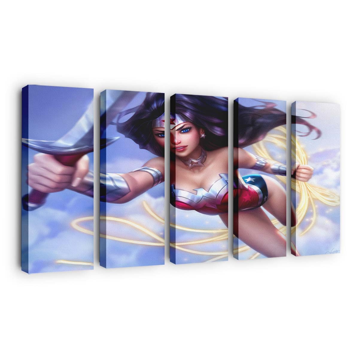 Wonder Woman Fantasy Leinwandbilder | Wanddeko