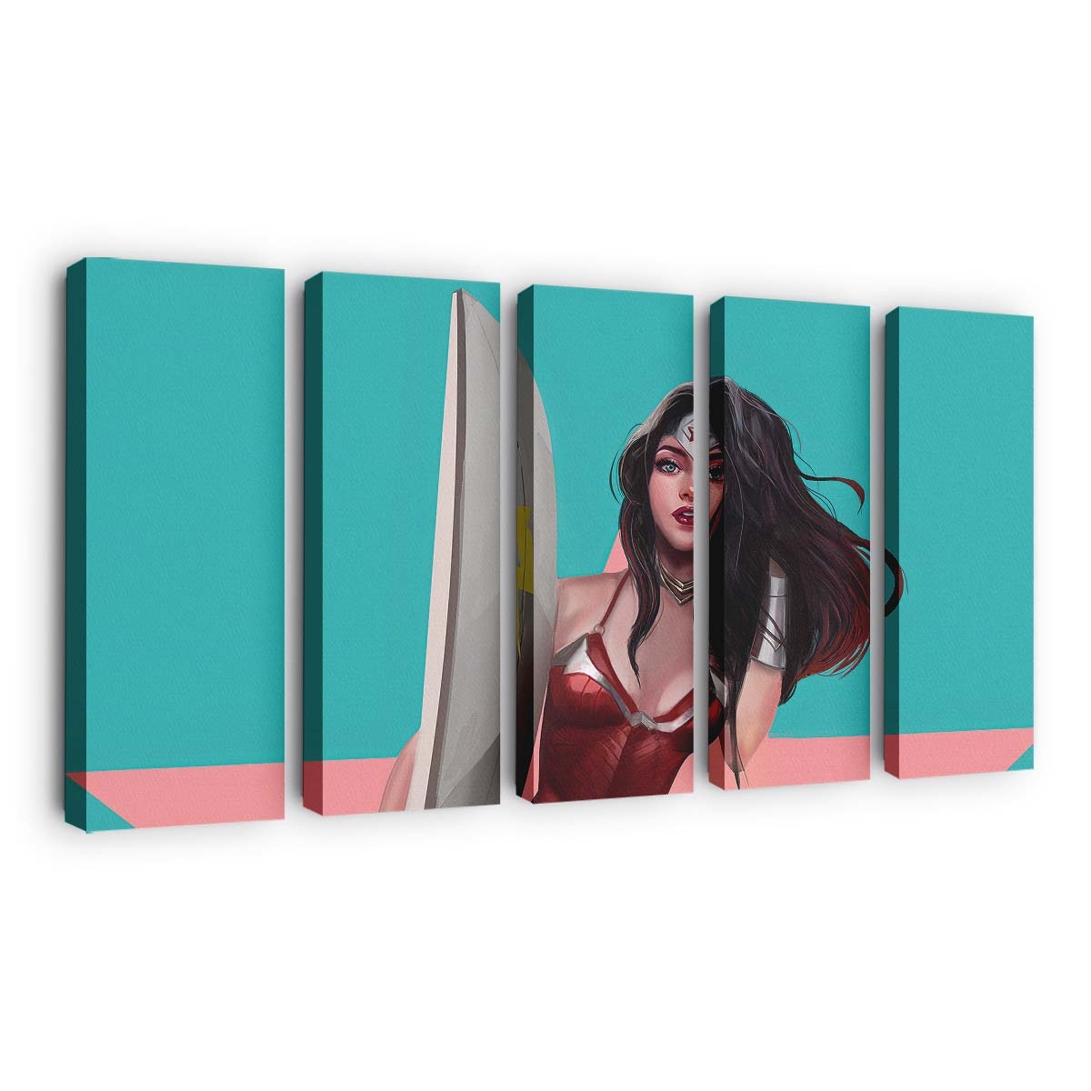 Wonder Woman For Surfing Leinwandbilder | Wanddeko