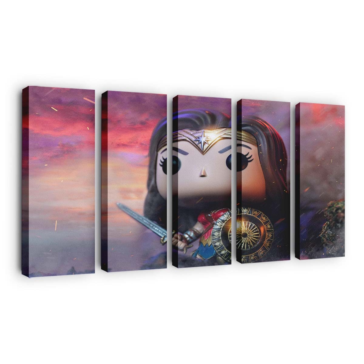 Wonder Woman Funko Leinwandbilder | Wanddeko