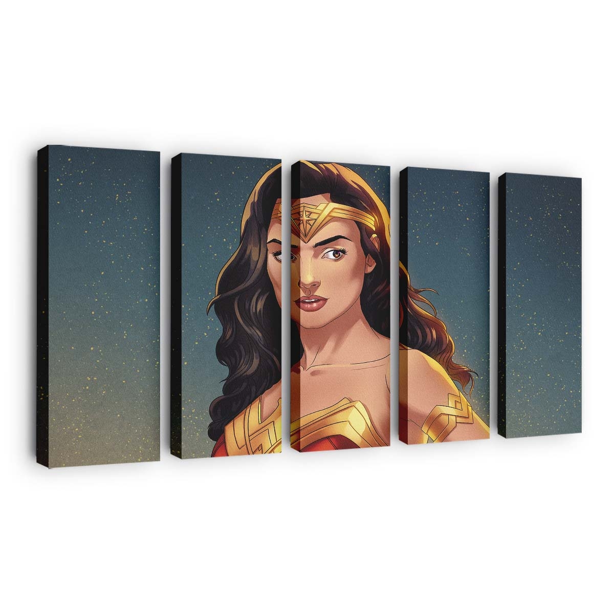 Wonder Woman Gal Gadot 2020 Artwork Leinwandbilder | Wanddeko