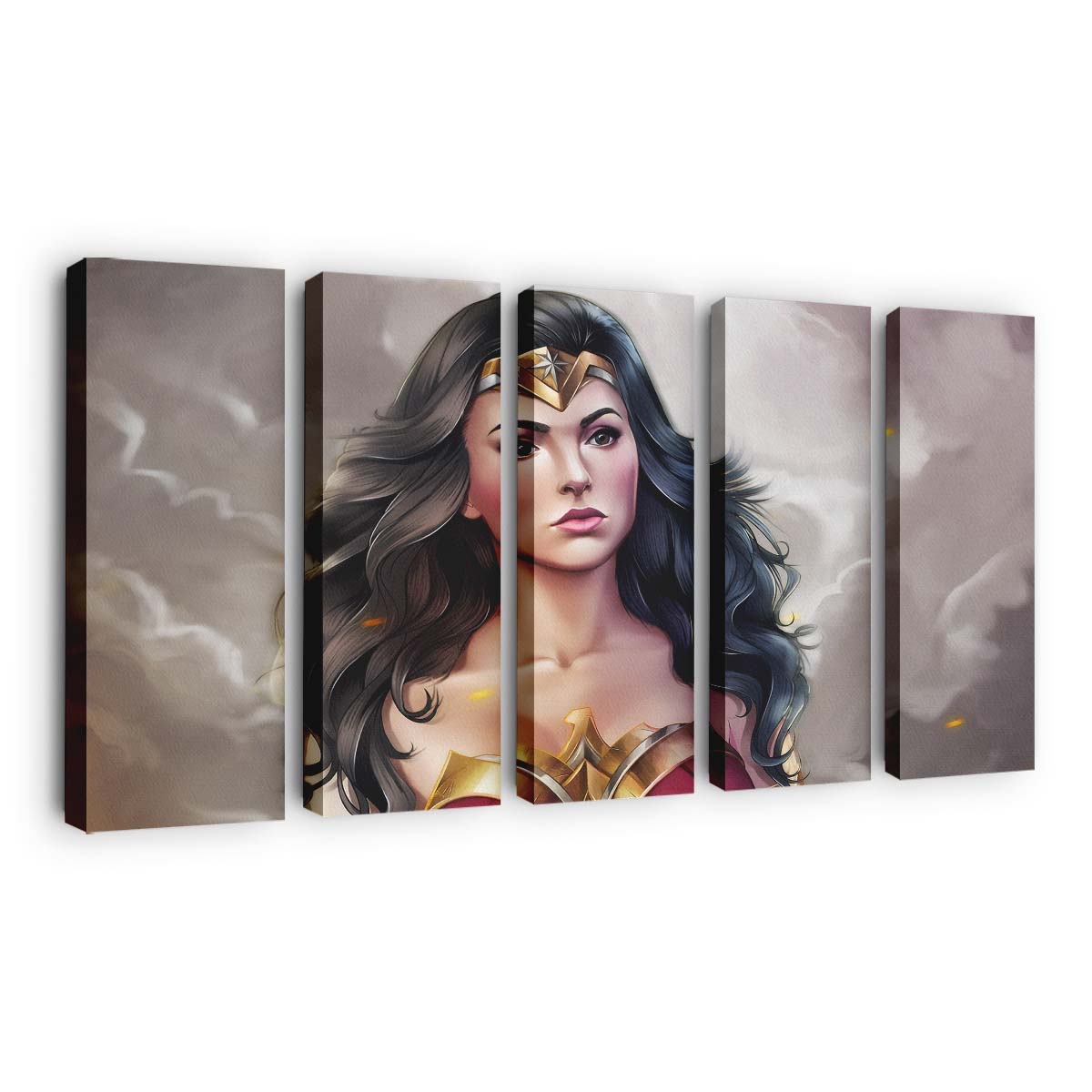 Wonder Woman Galgadot Art Leinwandbilder | Wanddeko