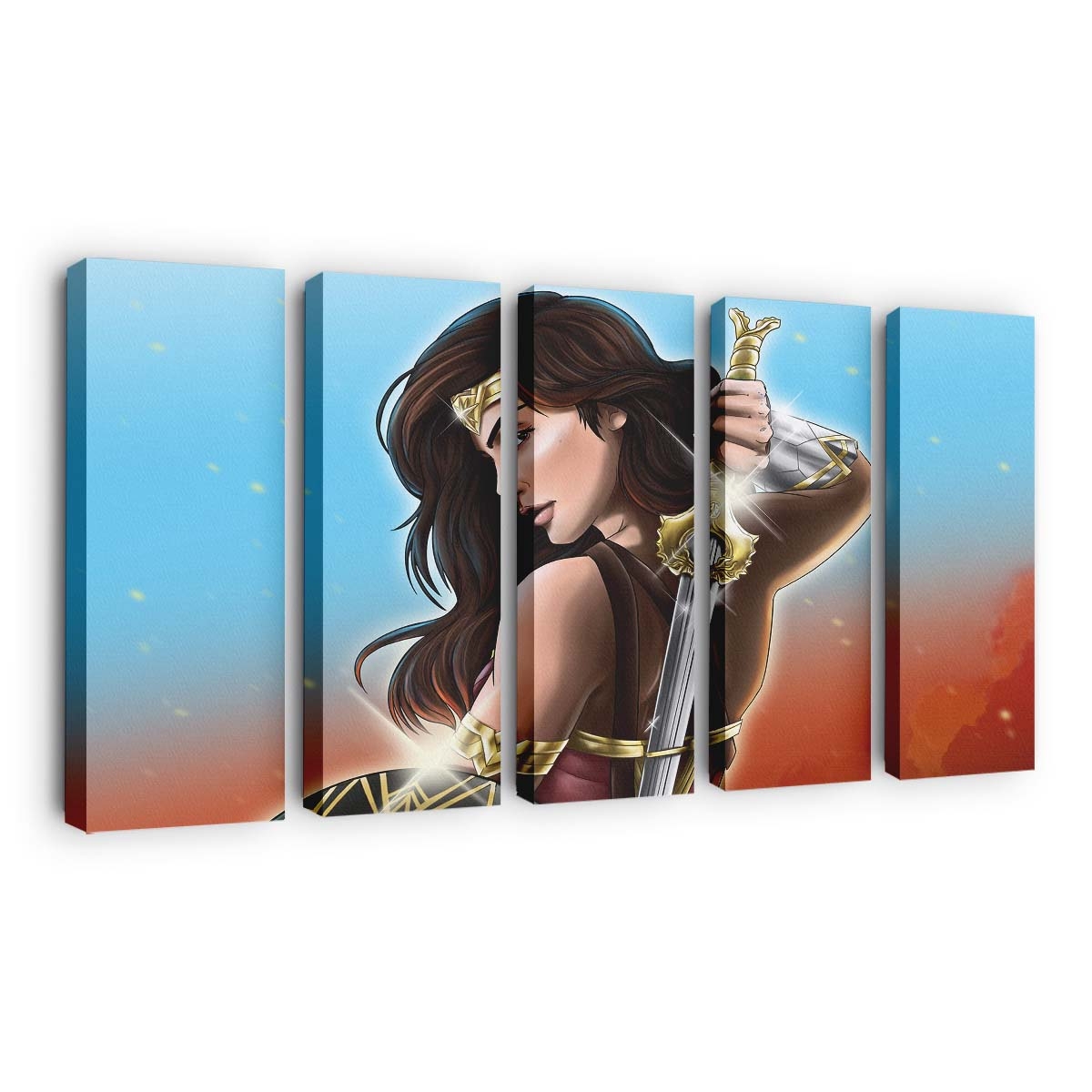 Wonder Woman God Killer Sword Leinwandbilder | Wanddeko