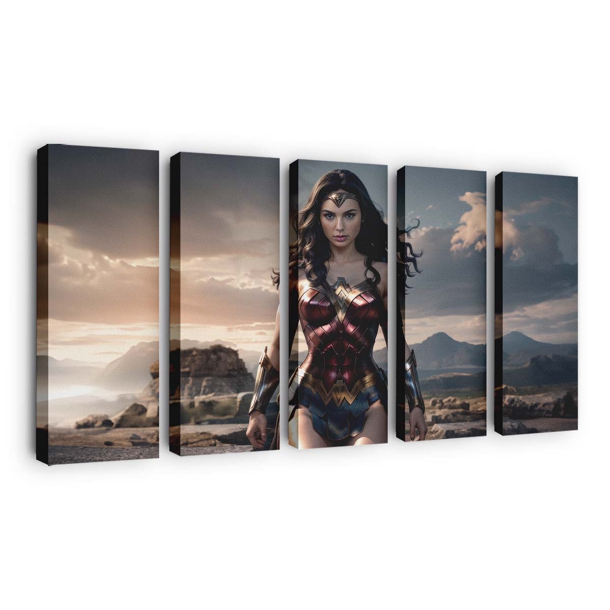 Wonder Woman Goddess Among Mortal Leinwandbilder | Wanddeko