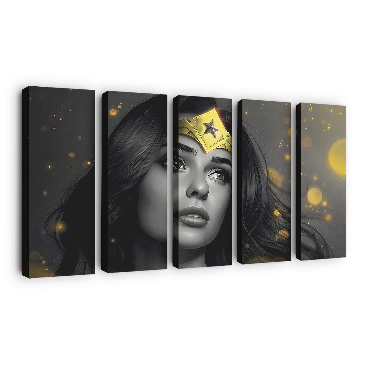Wonder Woman Gold Queen Leinwandbilder | Wanddeko