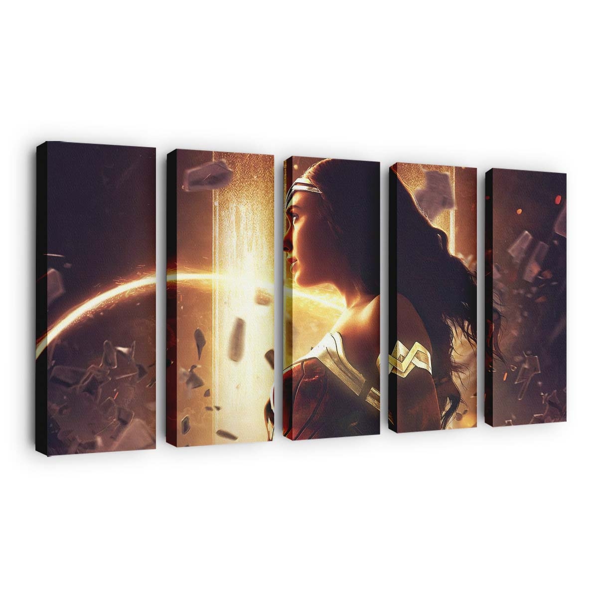 Wonder Woman Gold Queen 2 Leinwandbilder | Wanddeko