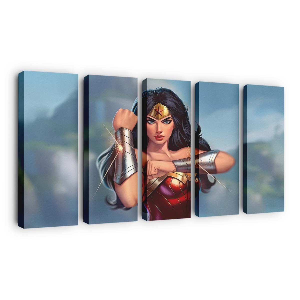 Wonder Woman Golden Guardian Leinwandbilder | Wanddeko