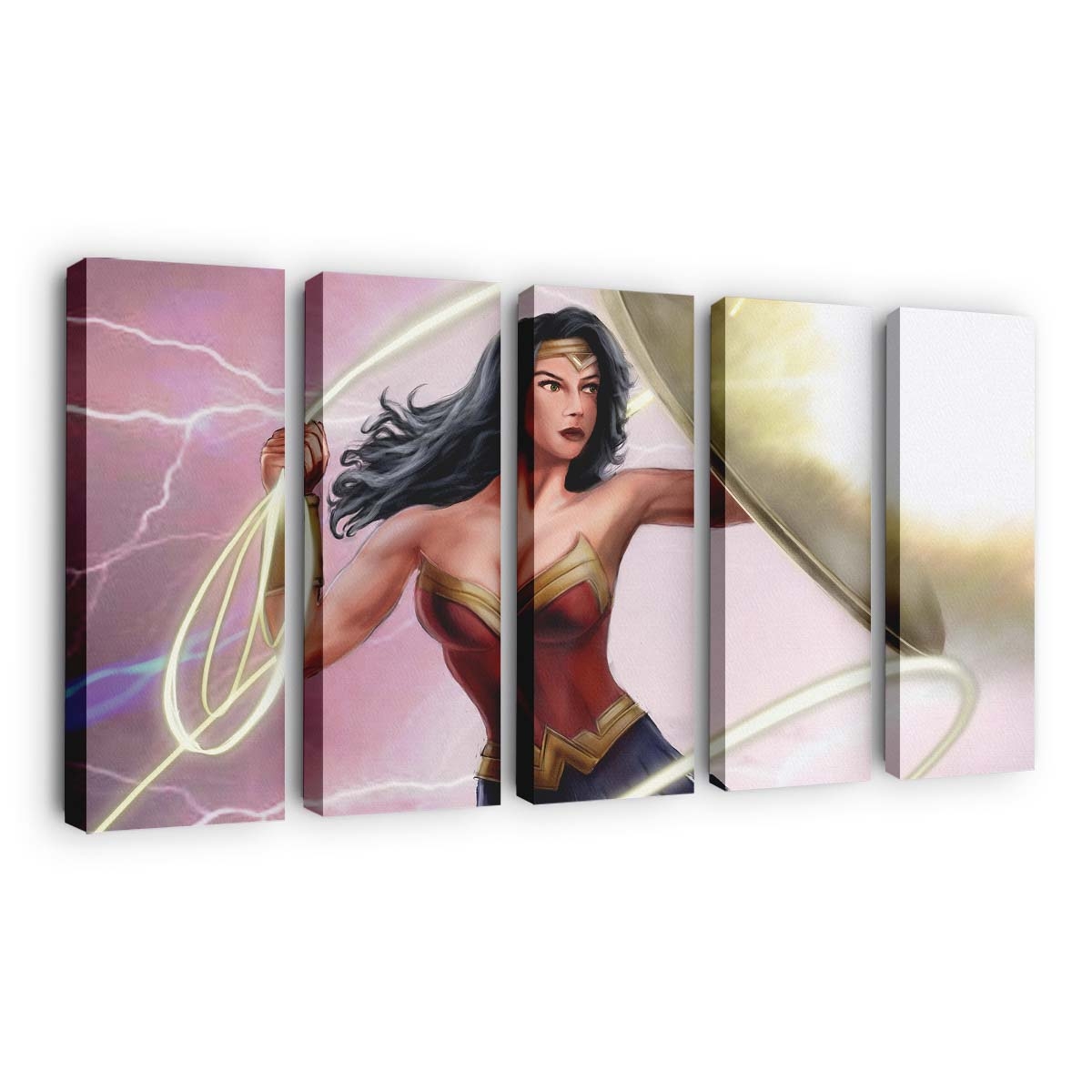 Wonder Woman In Action Leinwandbilder | Wanddeko