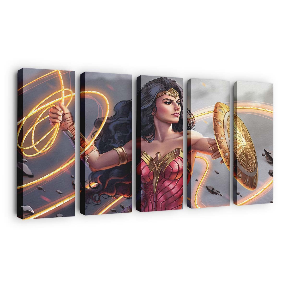 Wonder Woman Lasso Leinwandbilder | Wanddeko