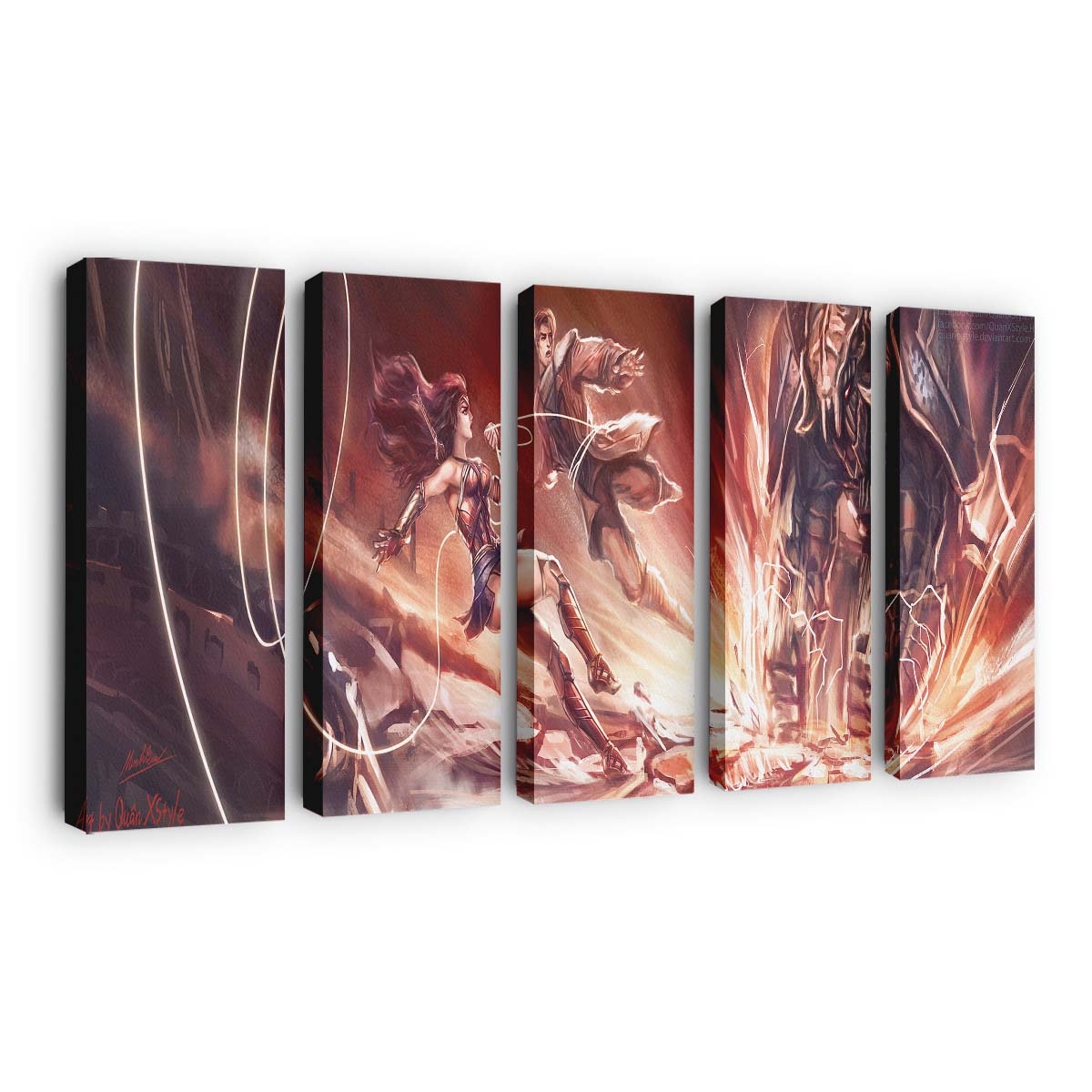 Wonder Woman Love In War Leinwandbilder | Wanddeko