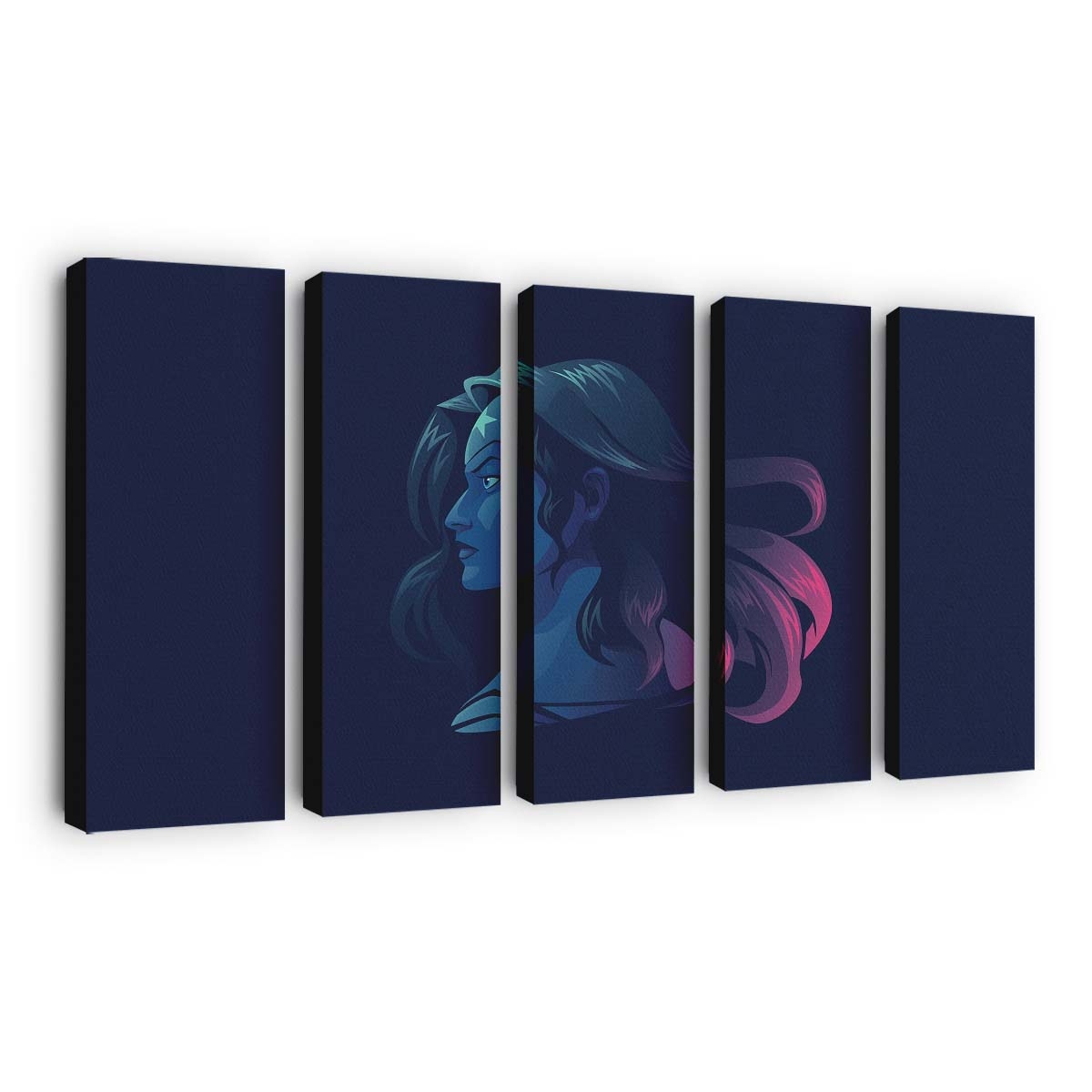 Wonder Woman Minimalist Leinwandbilder | Wanddeko