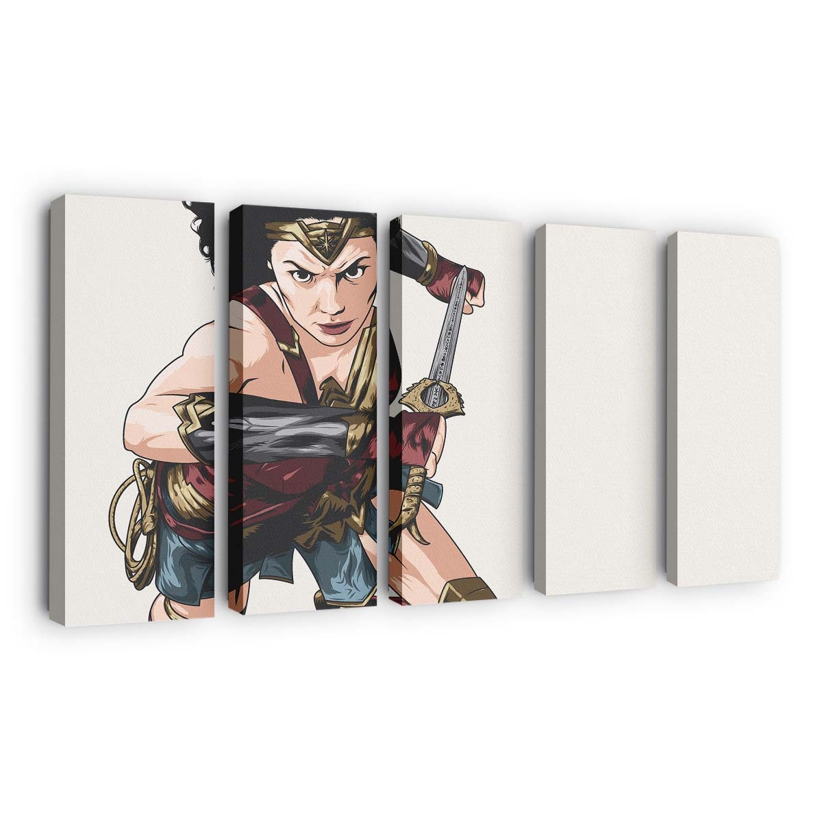 Wonder Woman New Artwork 3 Leinwandbilder | Wanddeko