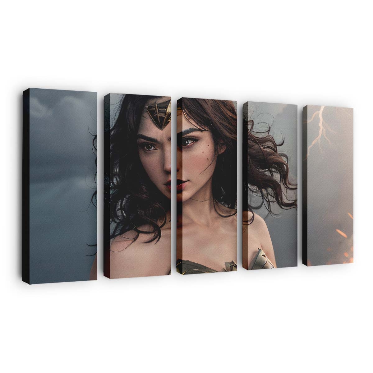 Wonder Woman Ready For Battle Leinwandbilder | Wanddeko