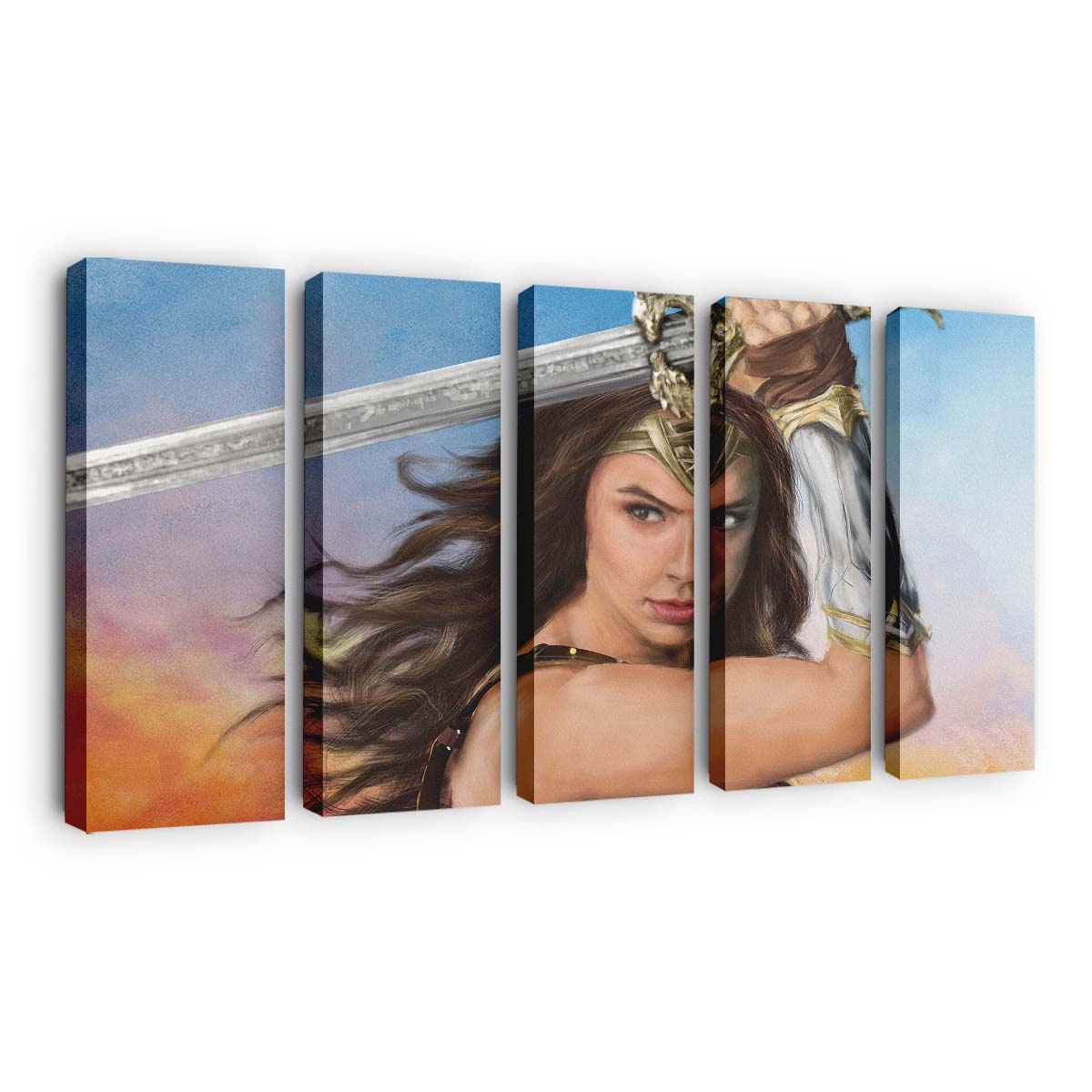 Wonder Woman Sketch Arts Leinwandbilder | Wanddeko