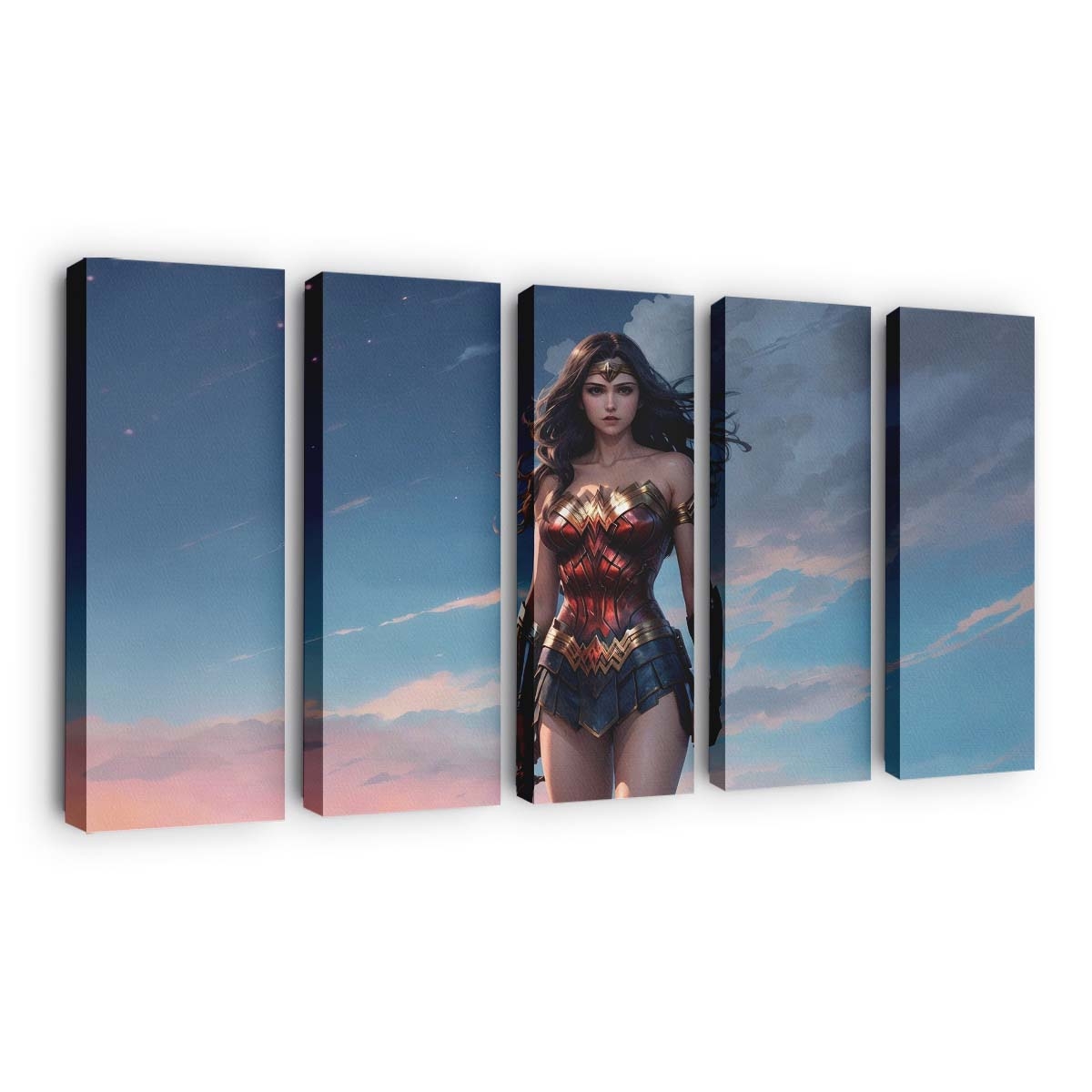 Wonder Woman The Warrior Princess Leinwandbilder | Wanddeko