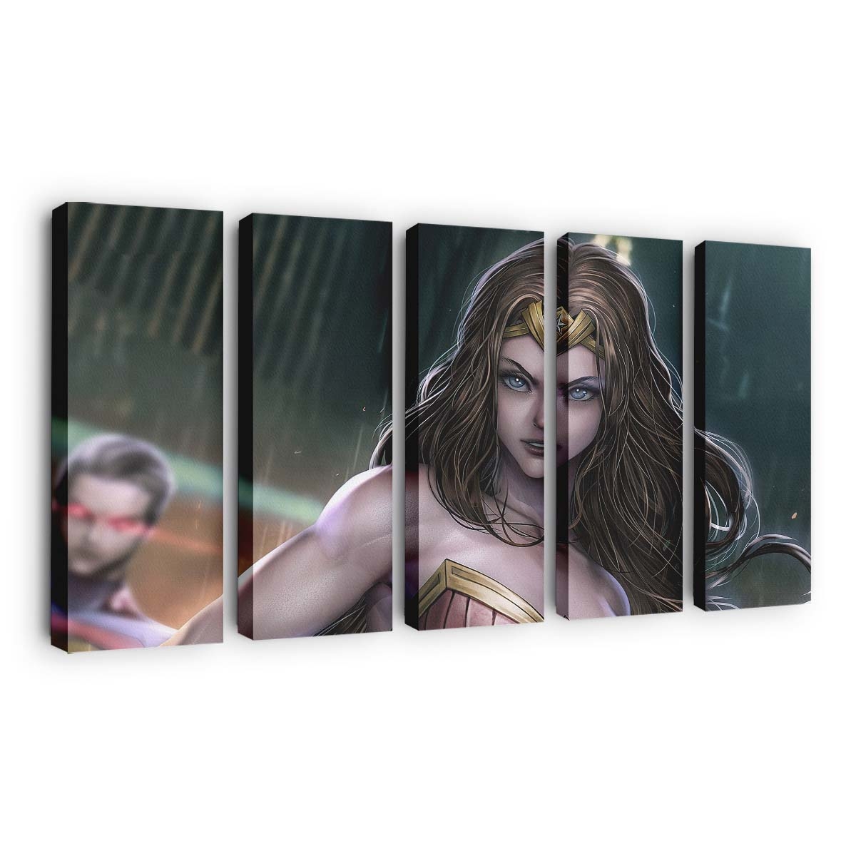 Wonder Woman Trinity Fanart Leinwandbilder | Wanddeko