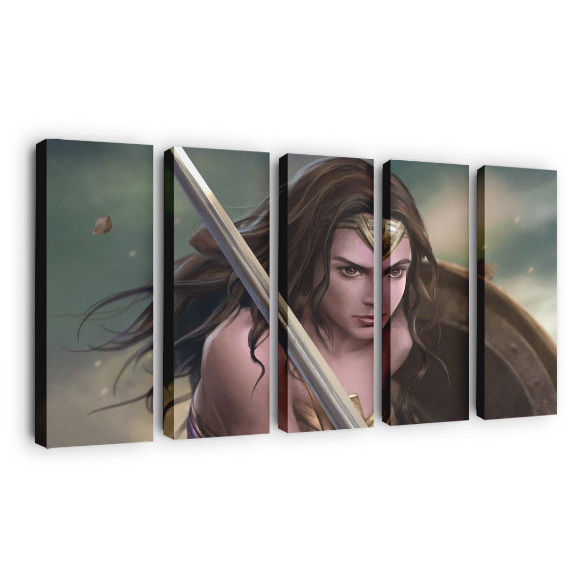 Wonder Woman Warrior Art Leinwandbilder | Wanddeko