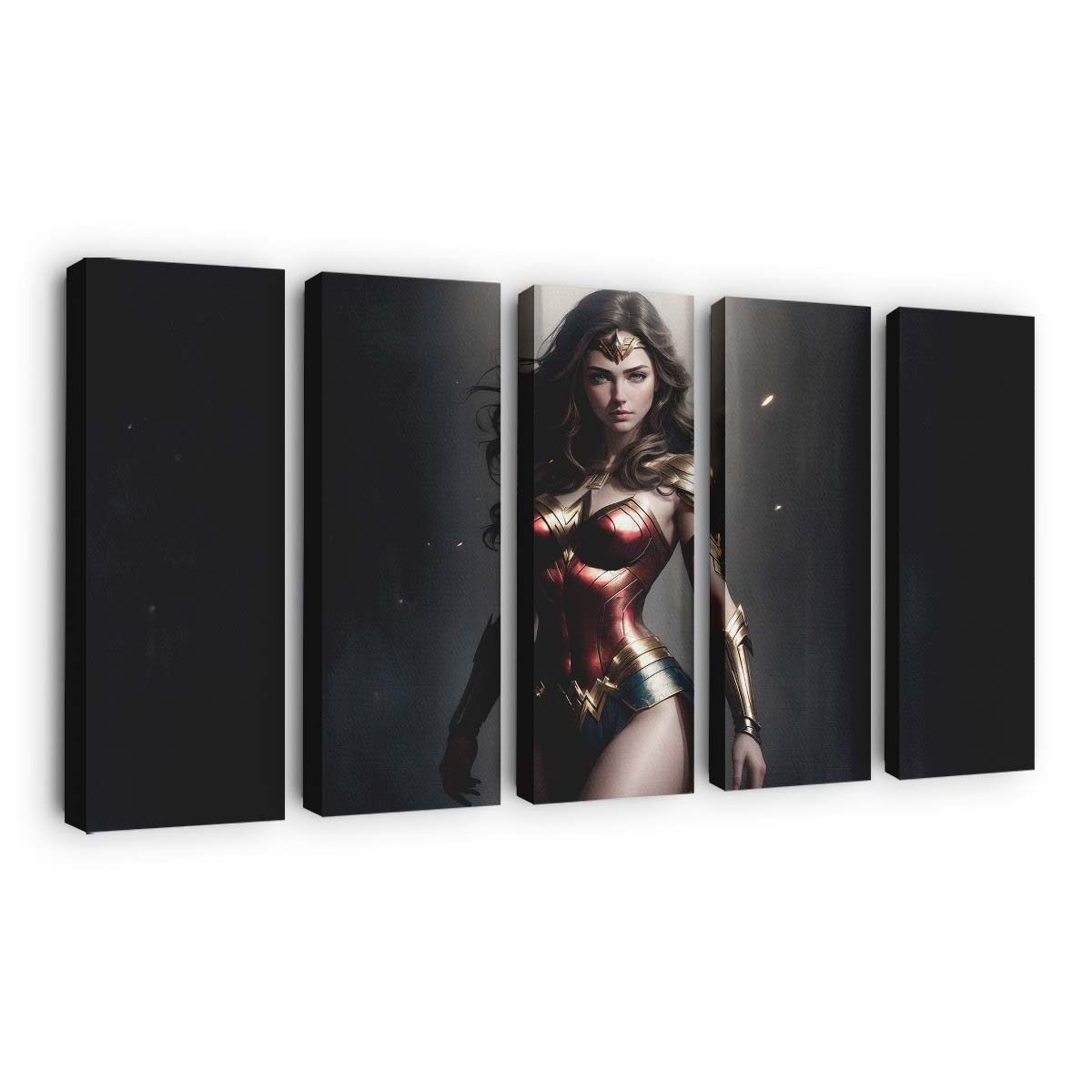 Wonder Woman Warrior For Justice Leinwandbilder | Wanddeko