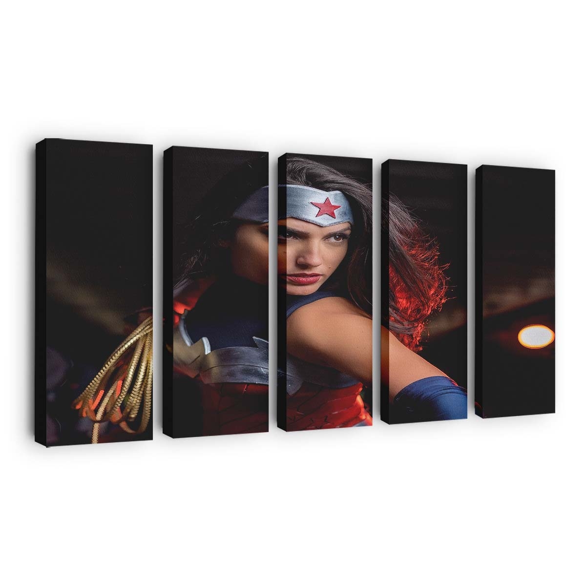 Wonder Woman Cosplay 6 Leinwandbilder | Wanddeko