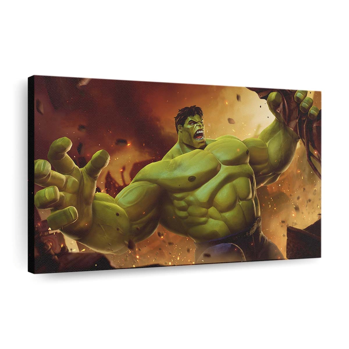Hulk Contest of Champions Leinwandbild Wanddeko