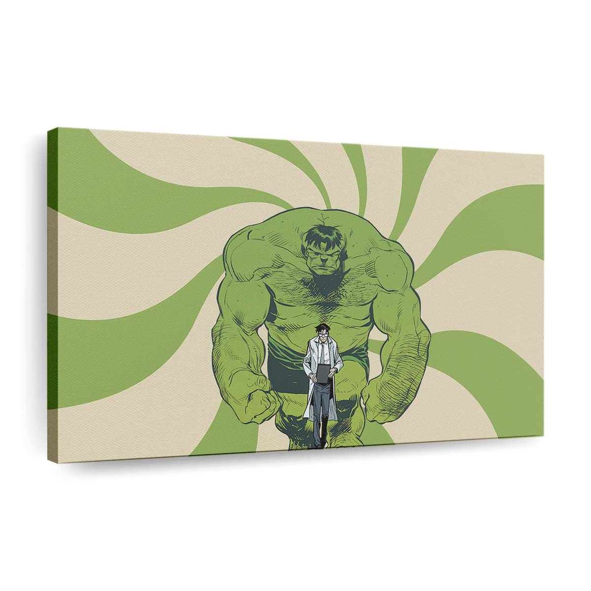 Incredible Hulk 2 Leinwandbild Wanddeko