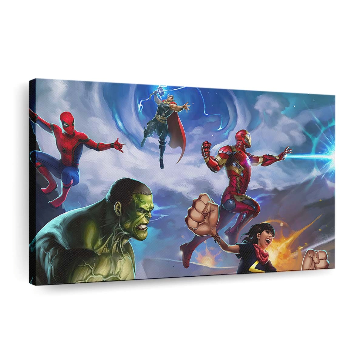 Marvel Puzzle Quest Spiel Leinwandbild Wanddeko