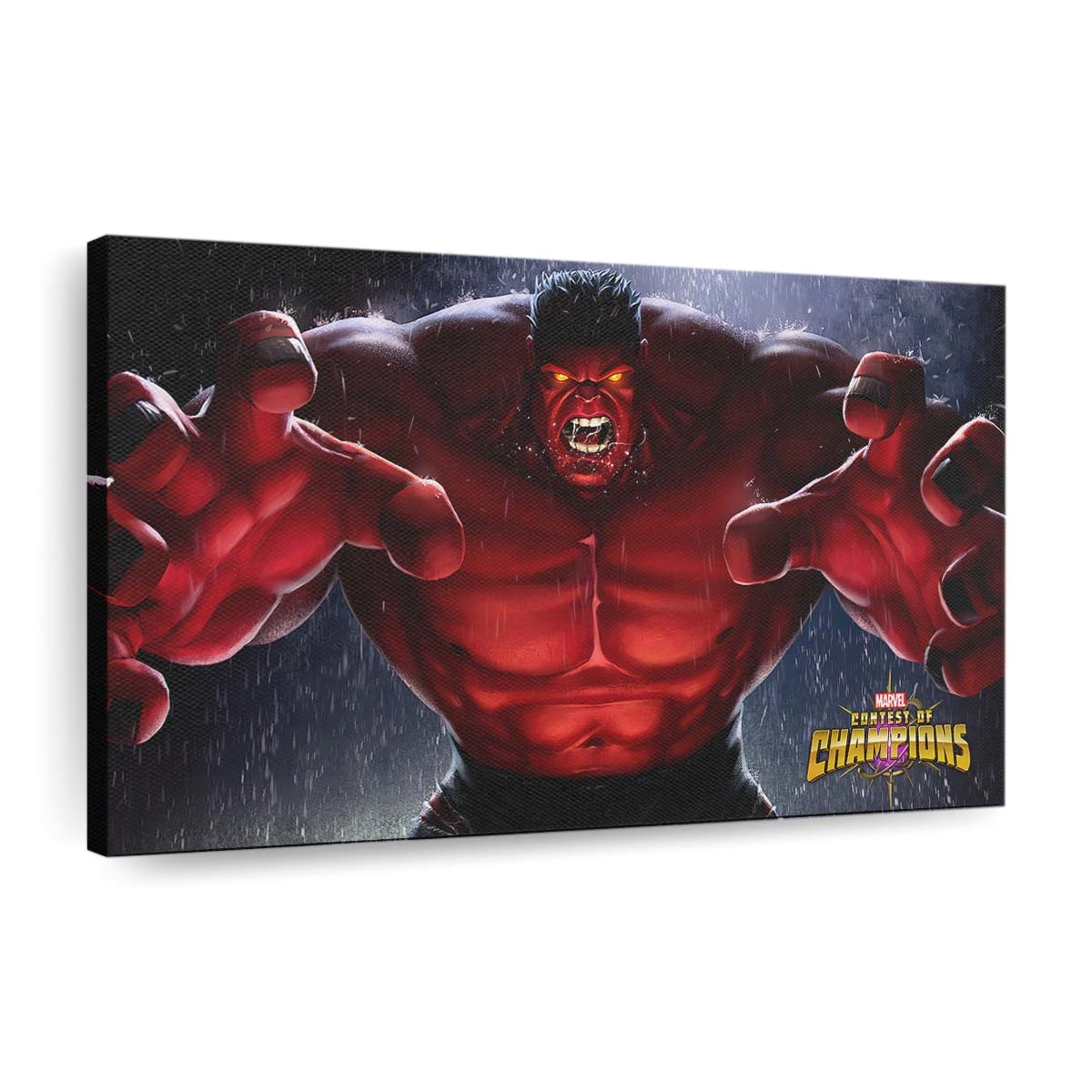Red Hulk Contest Of Champions Leinwandbild Wanddeko