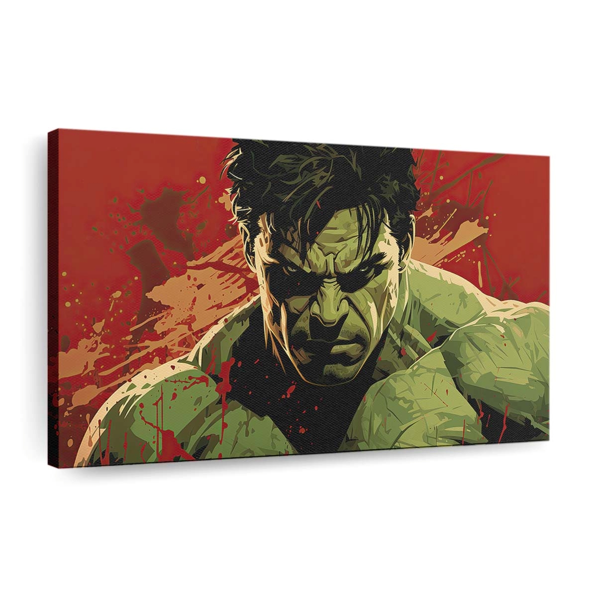 Der unglaubliche Hulk Mächtige Kraft Leinwandbild Wanddeko