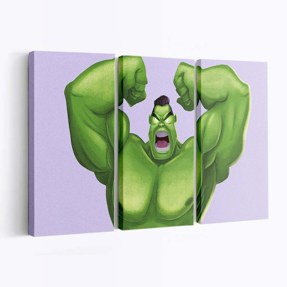 Hulk Smash 2020 2 Leinwandbild Wanddeko