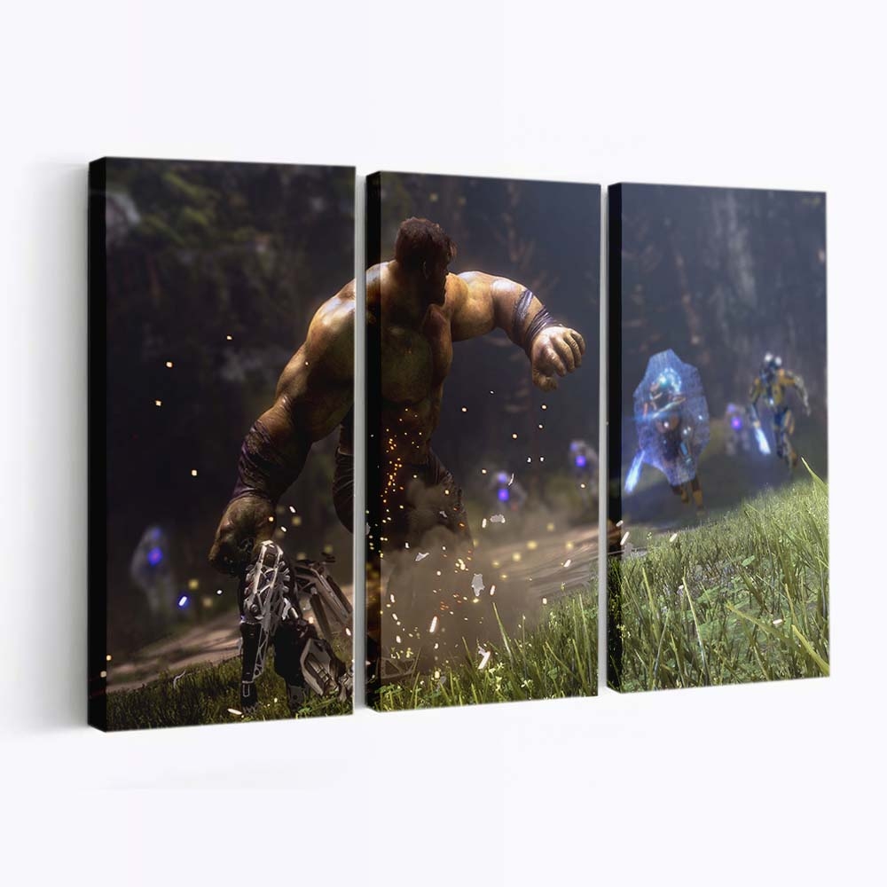 Marvels Avengers Hulk Leinwandbild Wanddeko