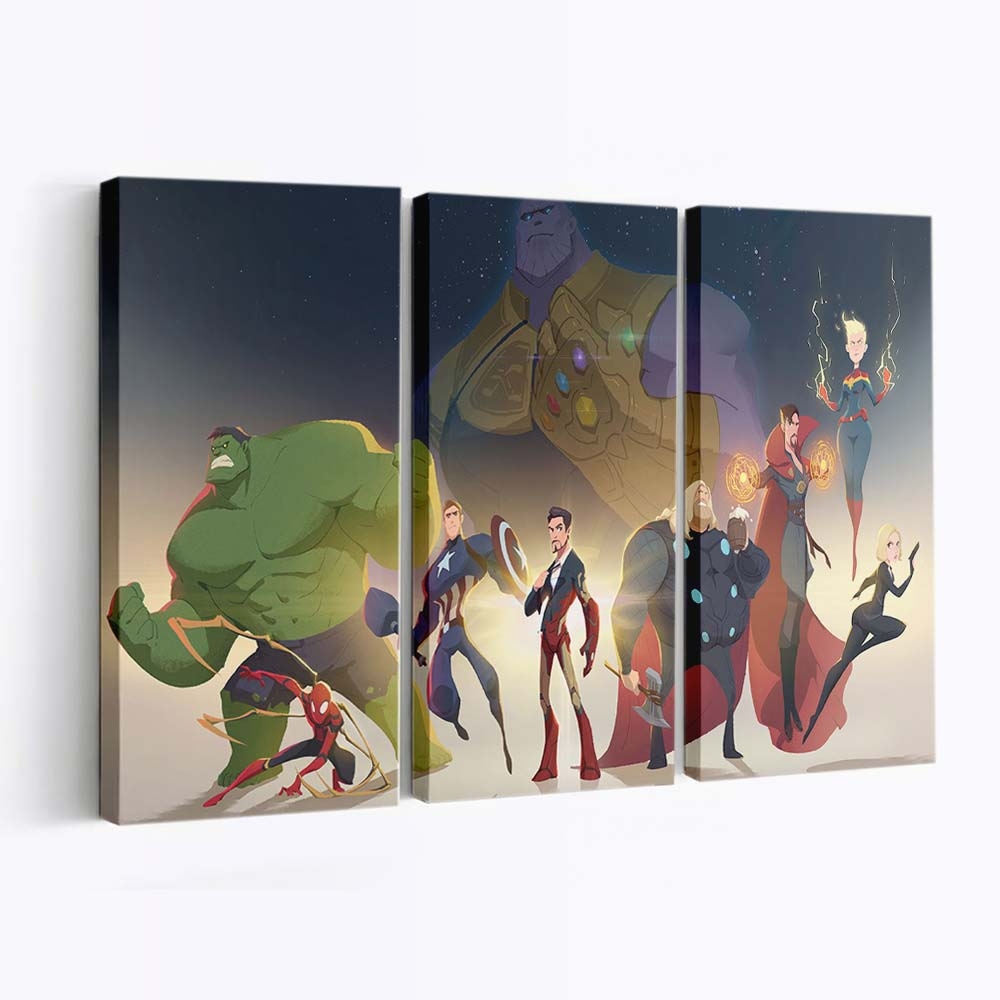 Das Avengers Team Leinwandbild Wanddeko