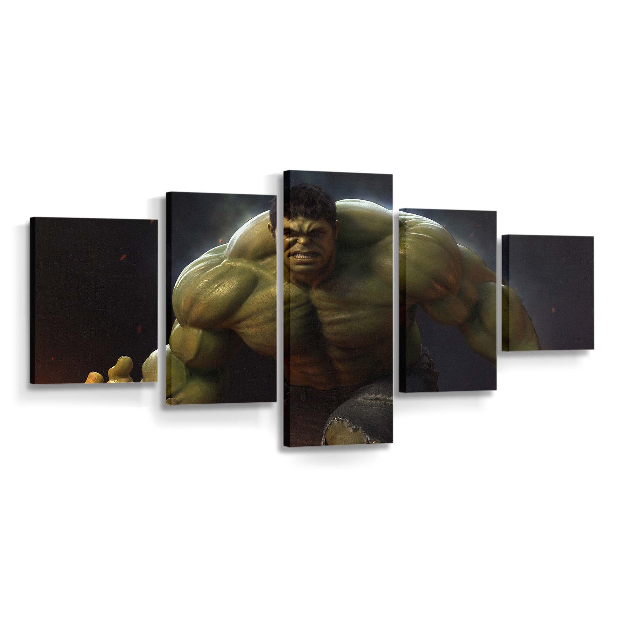 Hulk Leinwandbild Wanddeko